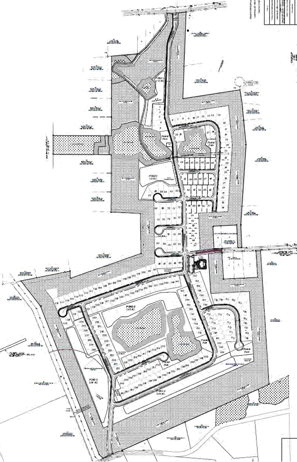 Conceptual Plane for Timberline - new home community in Conway