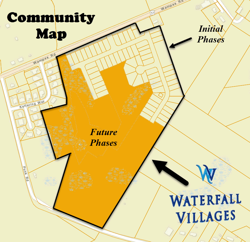 Waterfall Villages Community Map