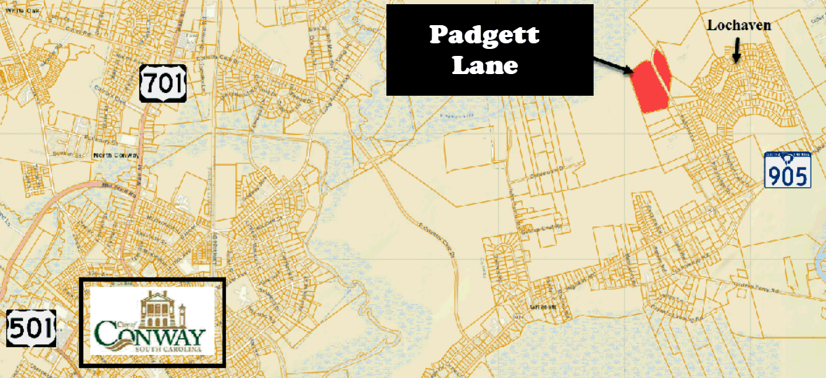 Padgett Lane new home community in Conway