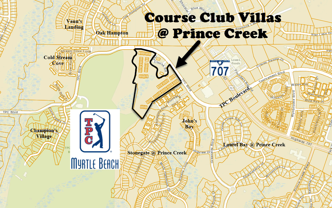 Course Club Villas at Prince Creek by Ryan Homes