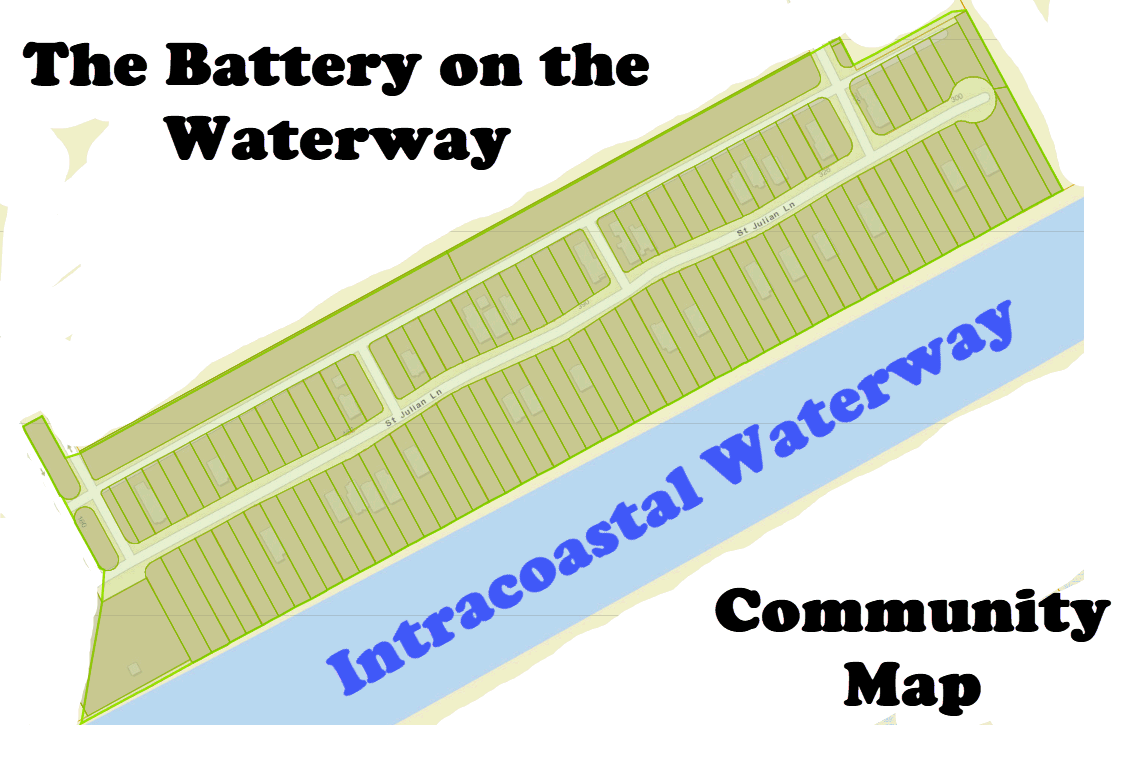 The Battery on the Waterway Community Map