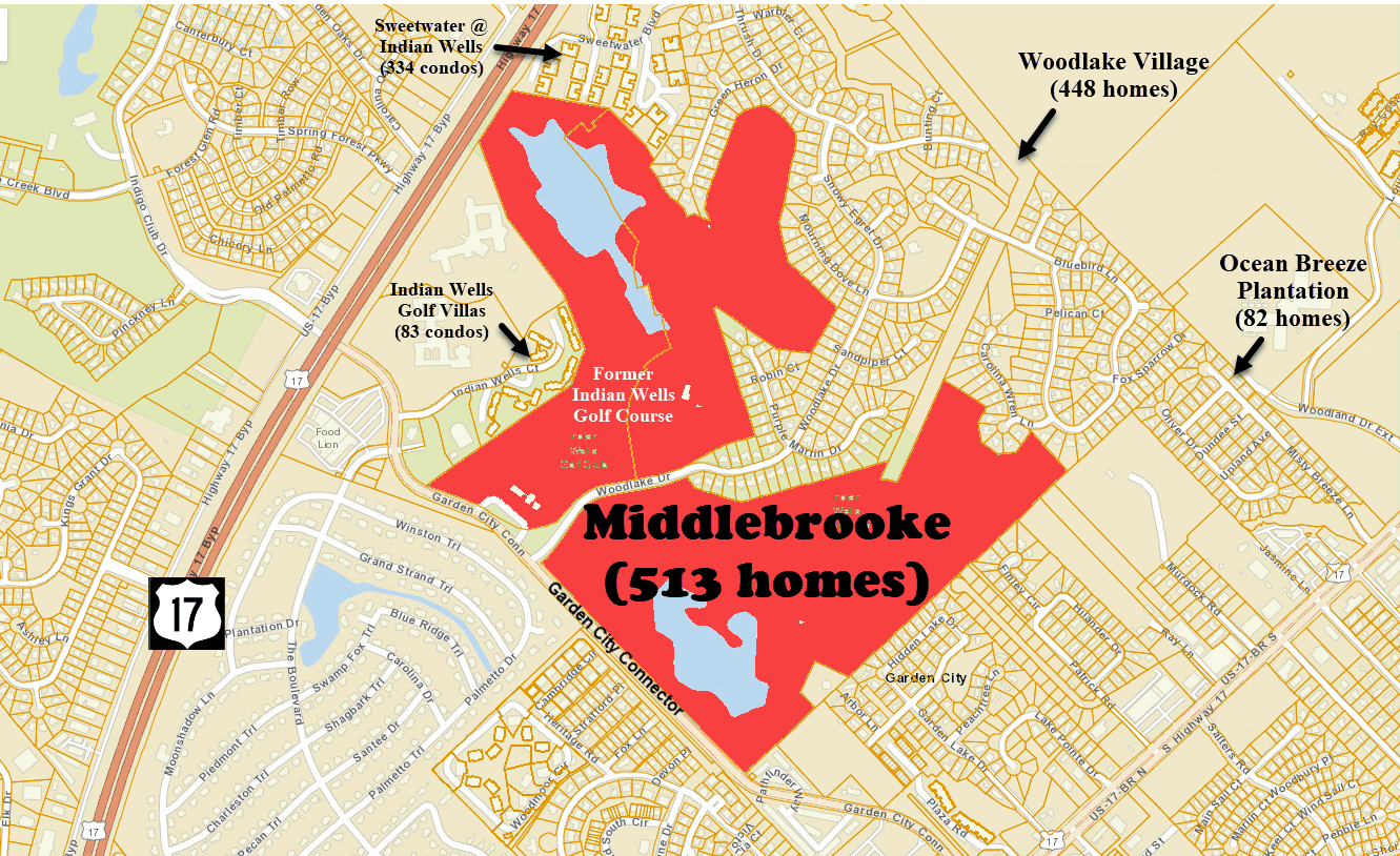 Middlebrooke new home community in Garden City