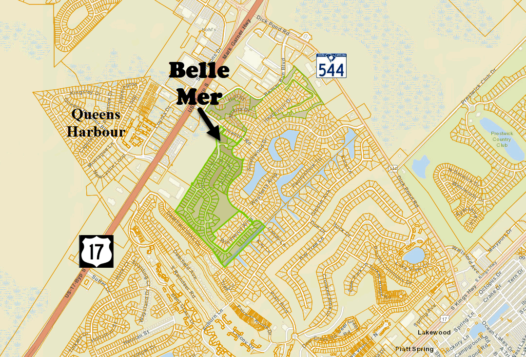 Belle Mer new home community in Myrtle Beach