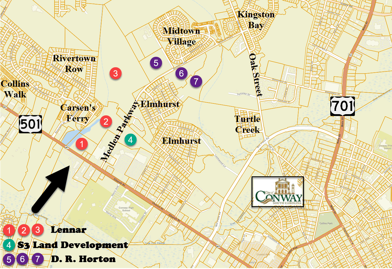 Medlen Parkway new home communities