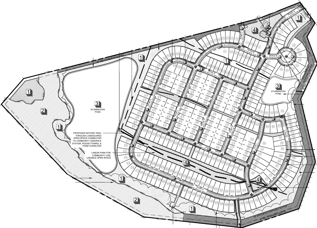 preliminary Site Map for Sailors Haven