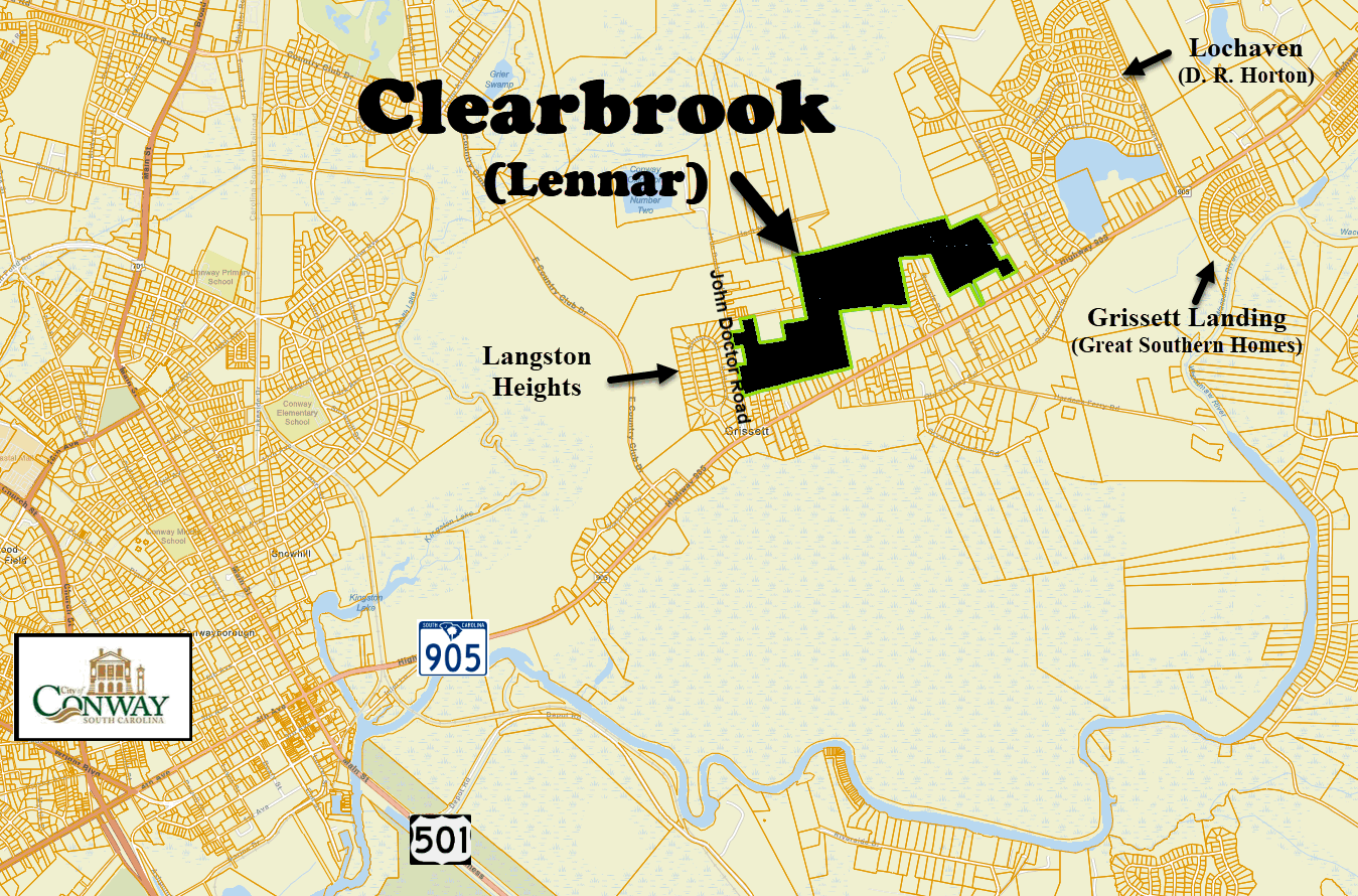 Clearbrook in Conway by Lennar
