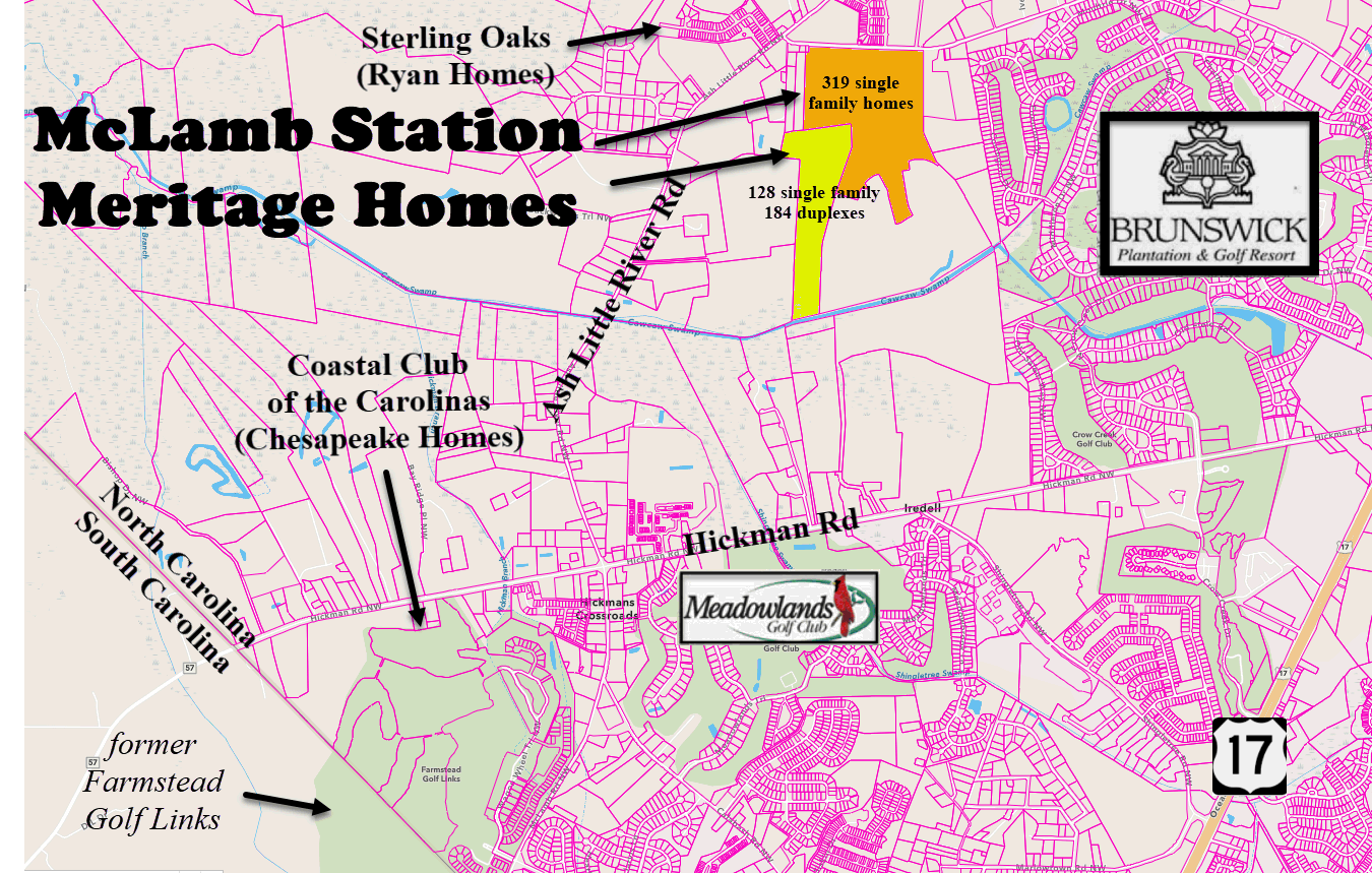 McLamb Station in Calabash by Meritage Homes