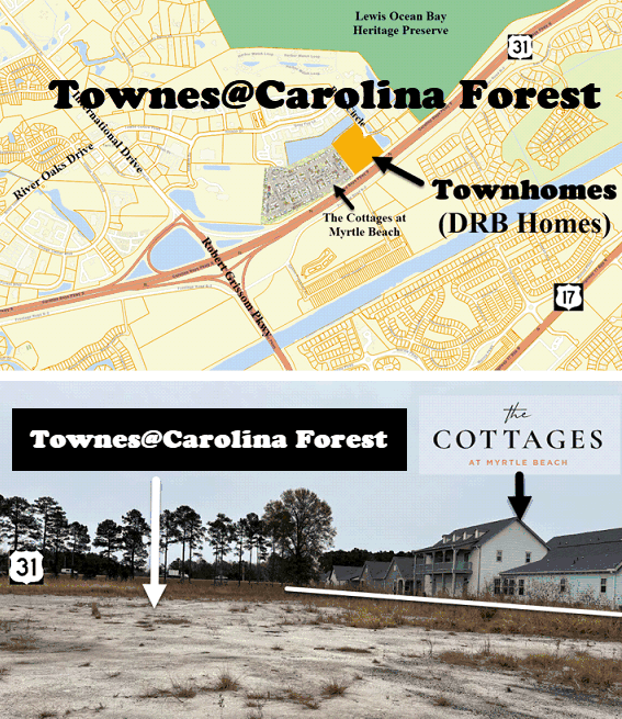 The Townes@Carolina Forest by DRB Homes