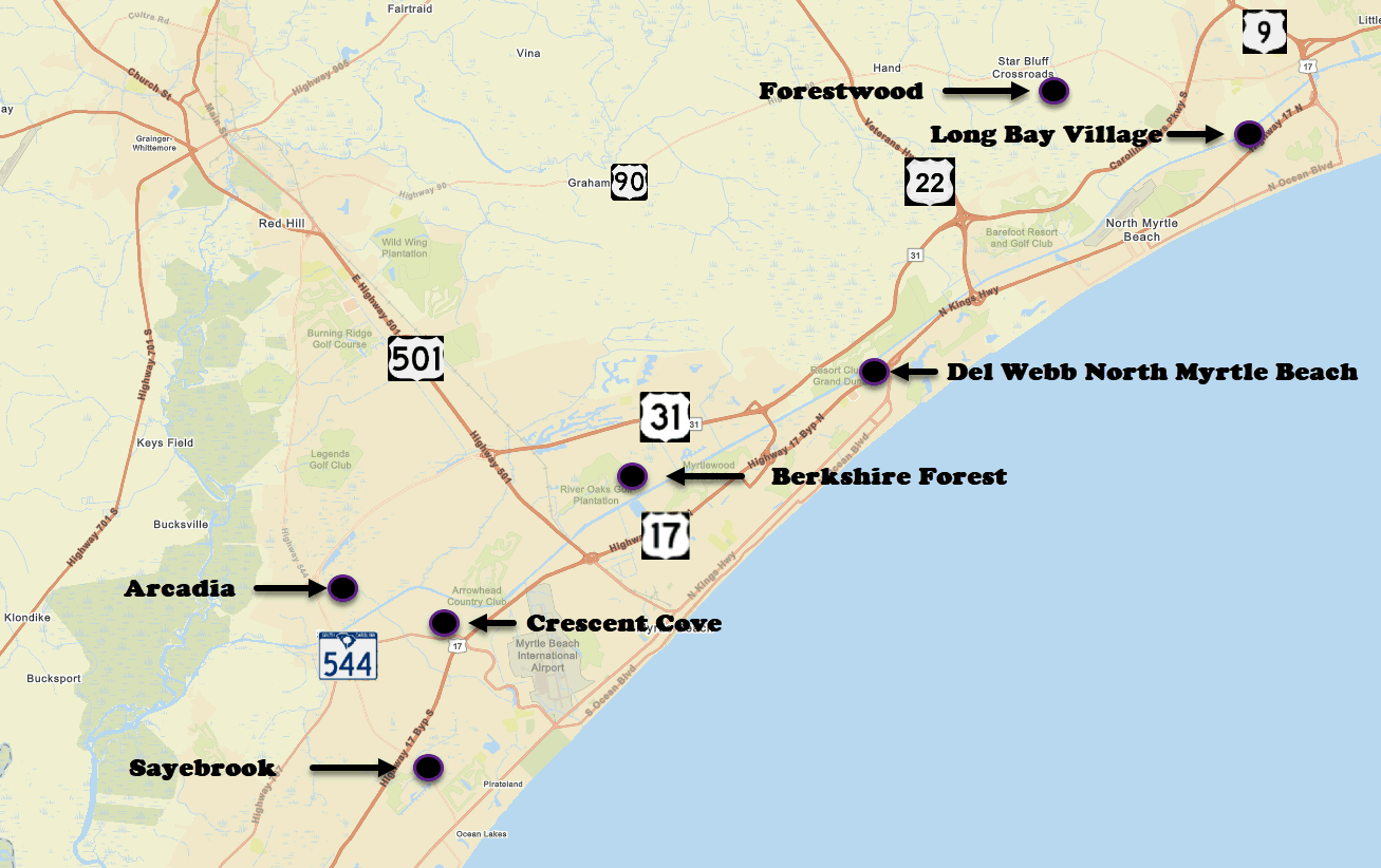 Pulte Communities in Myrtle Beach