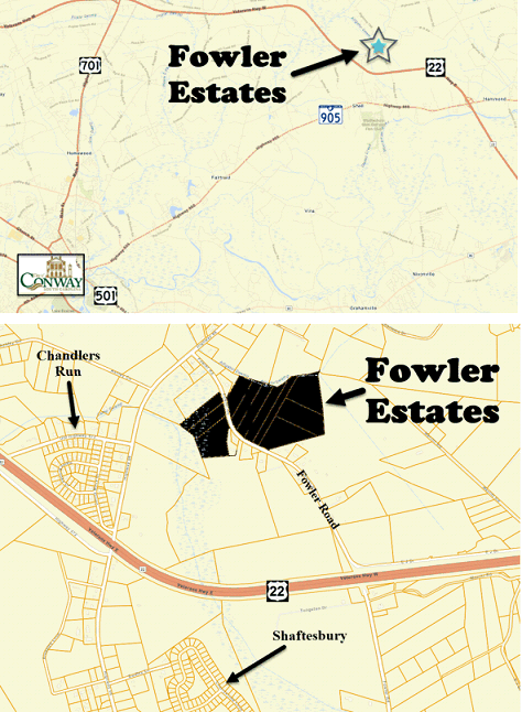 Fowler Estates in Conway be Dream Finders Homes