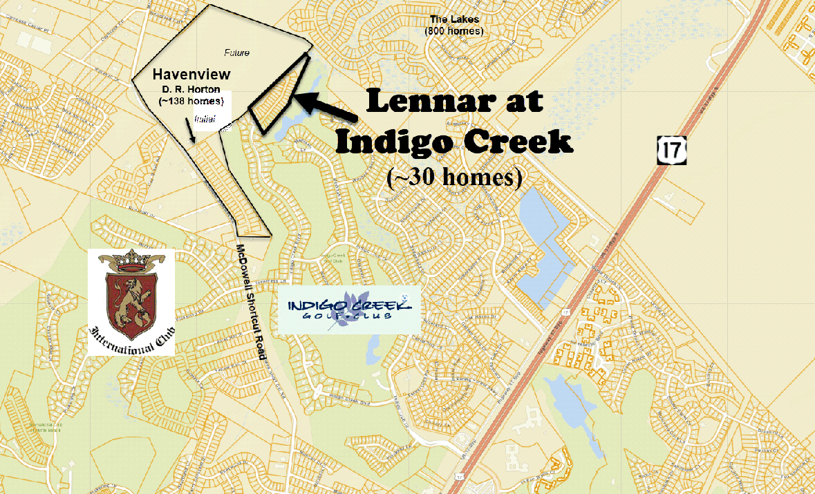 Lennar at Indigo Creek in Murrells Inlet.