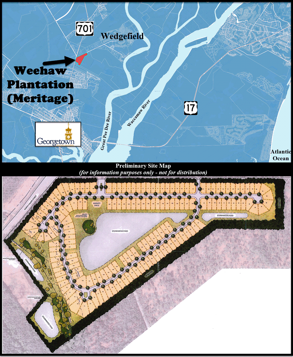 Weehaw Plantation in Georgetown by Meritage Homes