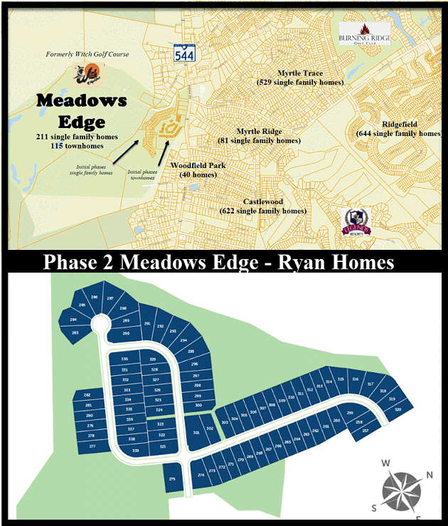 Meadows Edge by Ryan Homes in Conway