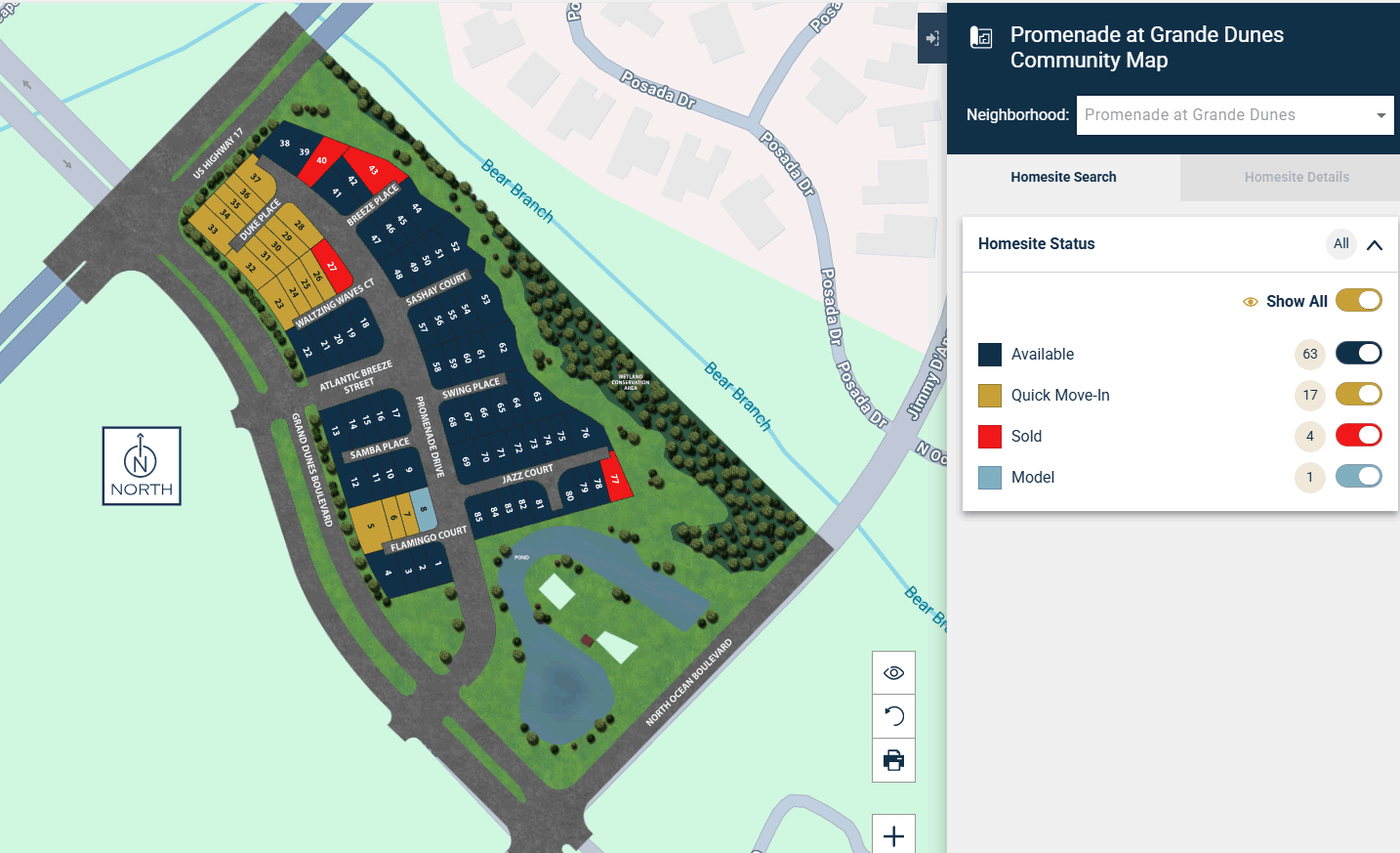 Promenade at Grande Dunes Community May by Dream Finders Homes