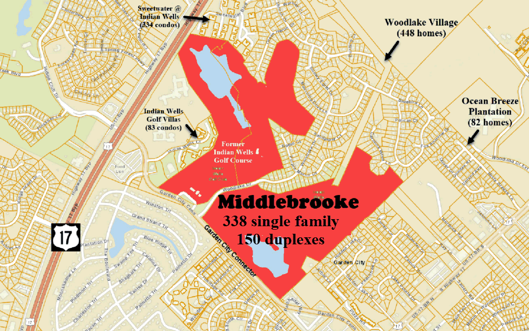 Middlebrooke new home community in Garden City