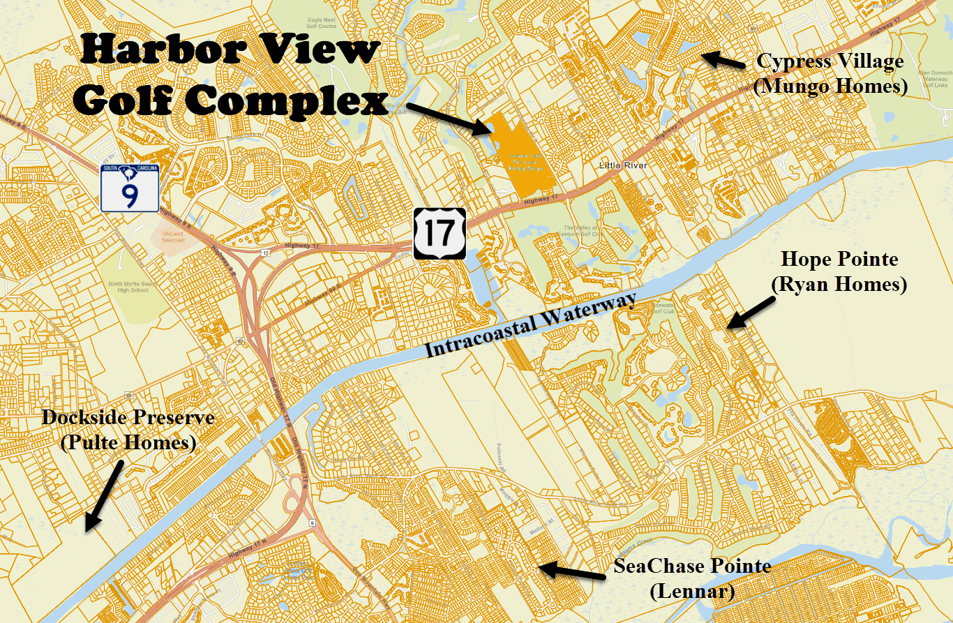 Dockside Preserve in North Myrle Beach by Pulte Homes