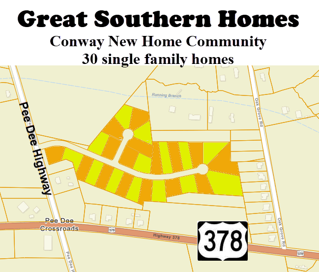 Johnston Pearce by Great Southern Homes in Conway
