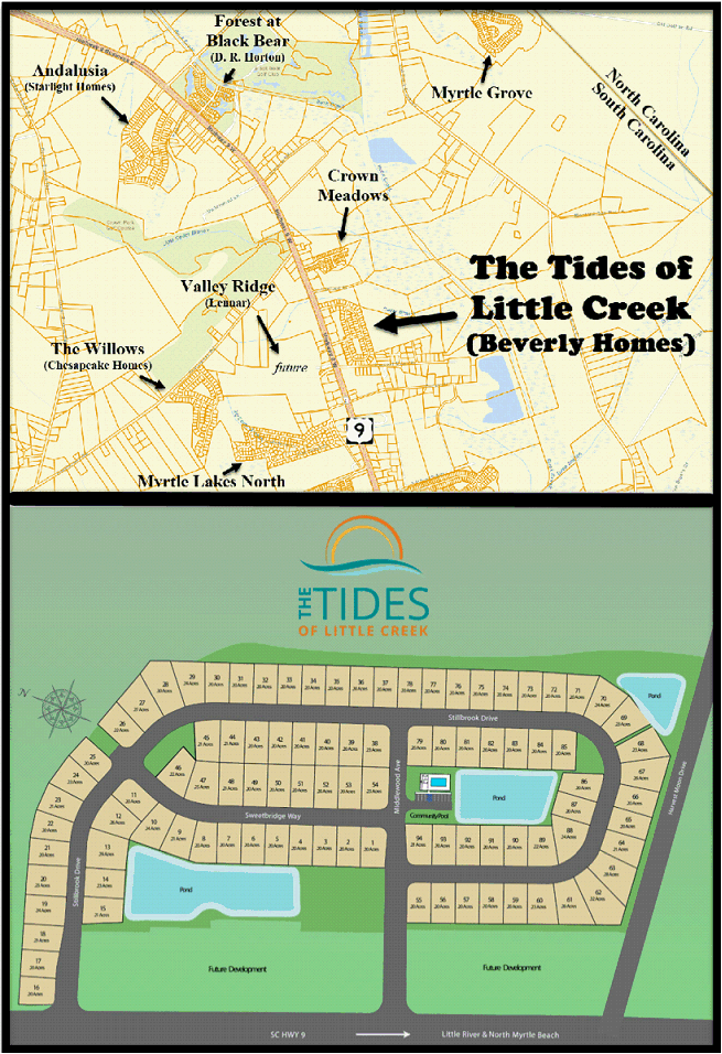 The Tides of Little Creek in Longs be Beverly Homes