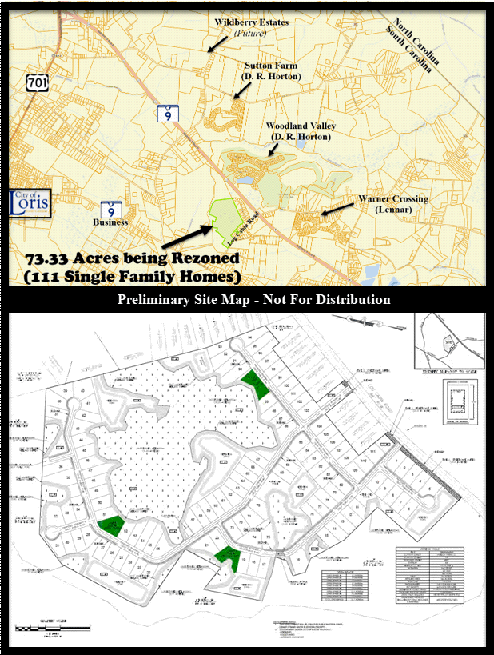 New home community in Loris - Antioch Farms