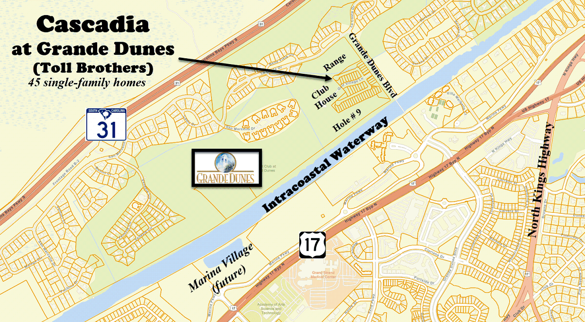 Cascadia at Grande Dunes by Toll Brothers