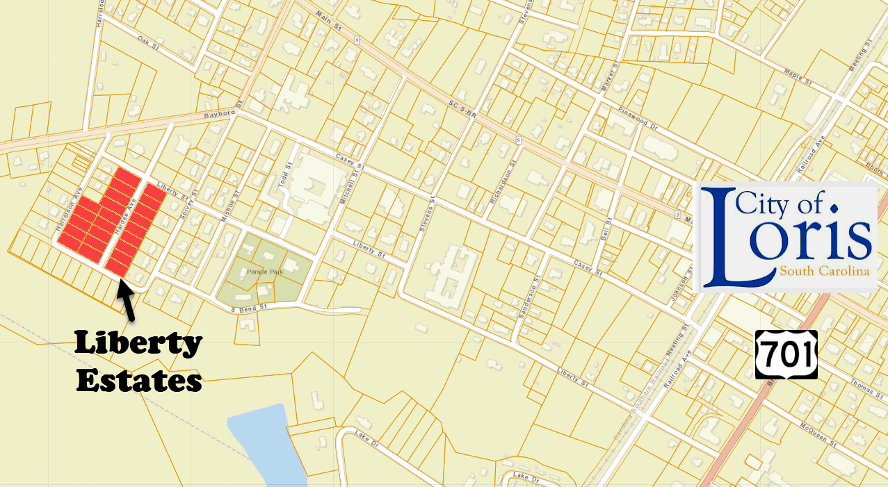 Libert Estates new home community in Loris