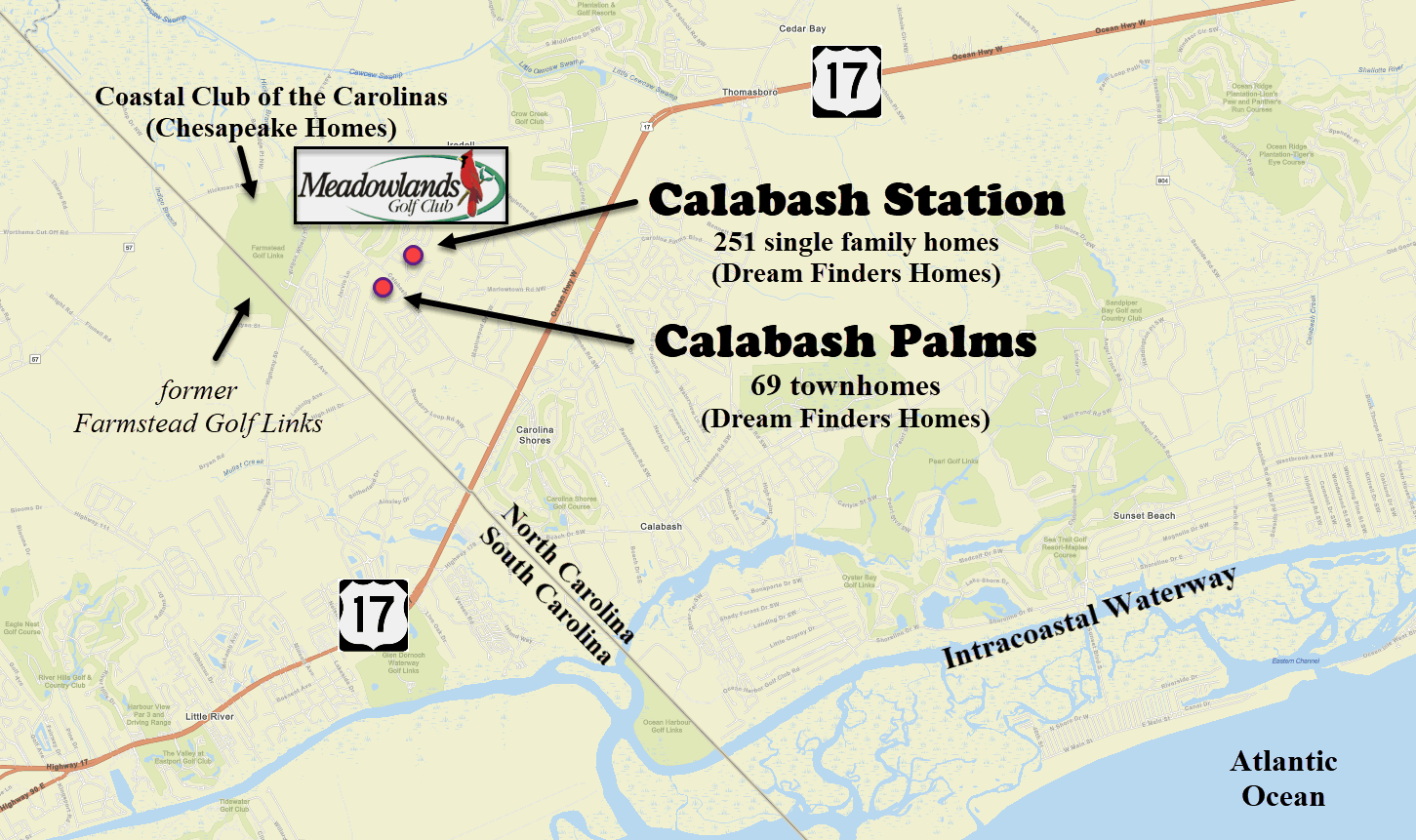 Calabash Palms in Calabash by Dream Finders Homes