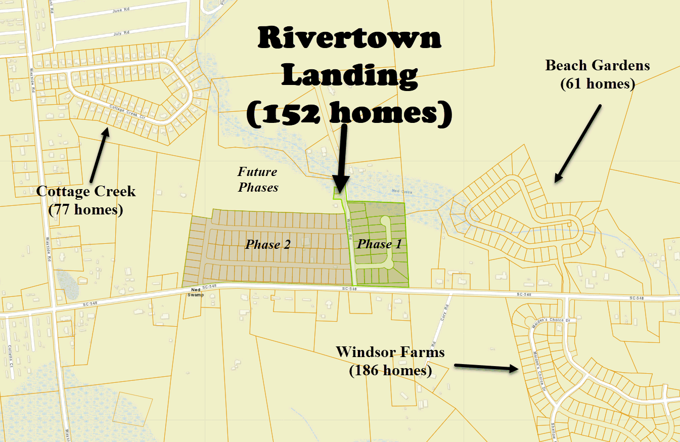 Rivertown Landing new home community in Conway by Dream Finders