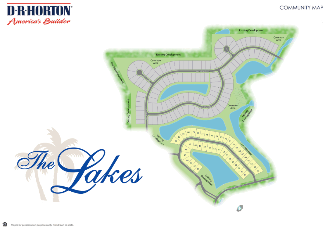 The Lake new home community in Myrtle Beach by D. R. Horton