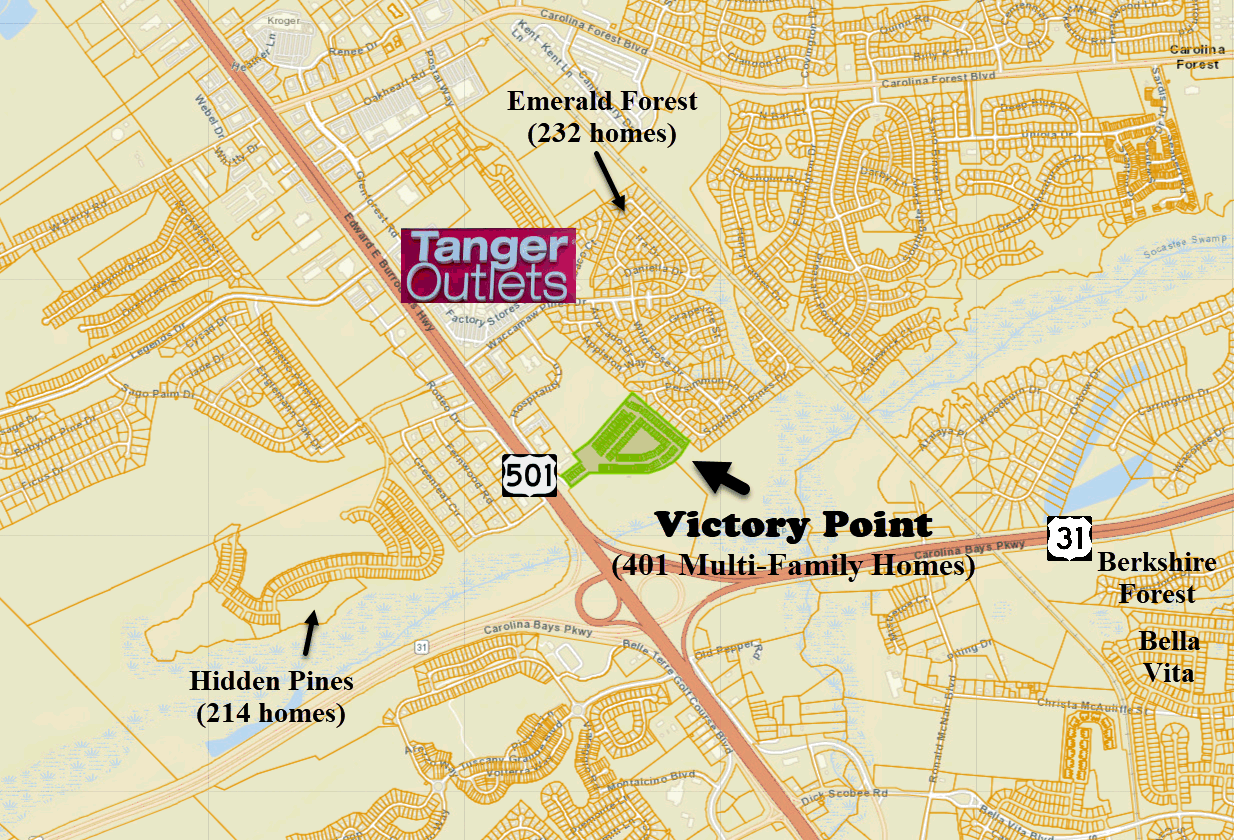 Victory point new multi family uinit community developed by Lennar