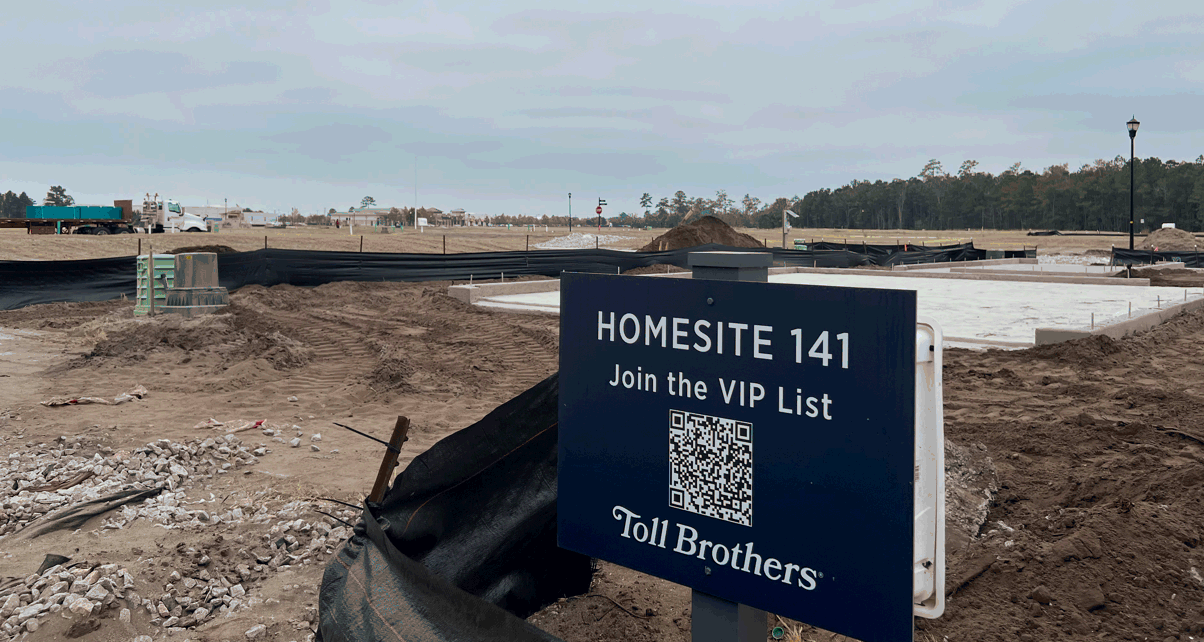 New home community in SayeBrook by Toll Brothers