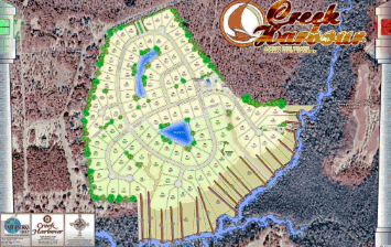 Creek Harbour Community Map by Port City Homes