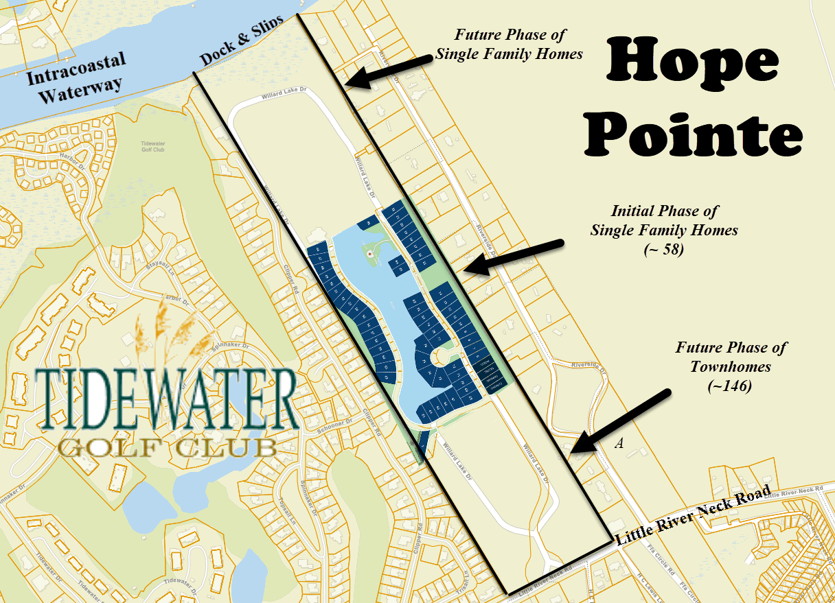 Conceptual Plan for Hope Point in North Myrtle Beach