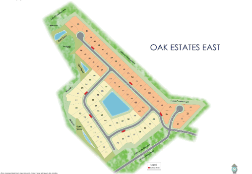 Oak Estates East new home community in Myrtle Beach by D. R. Horton