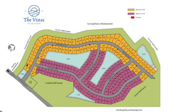 The Vistas at Sun Colony new home community in Longs.