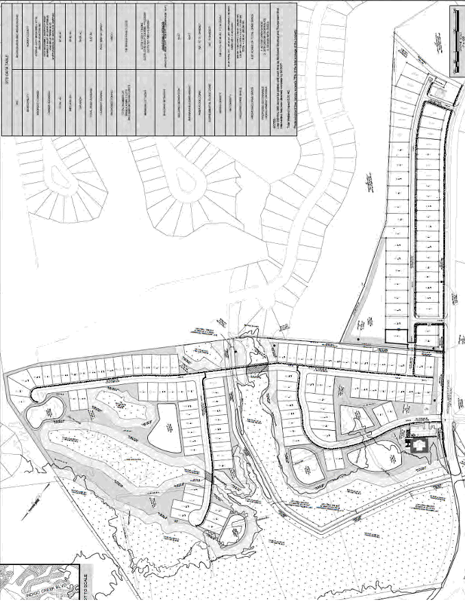 Conceptual plan for the new home community of Havenview in Murrells Inlet