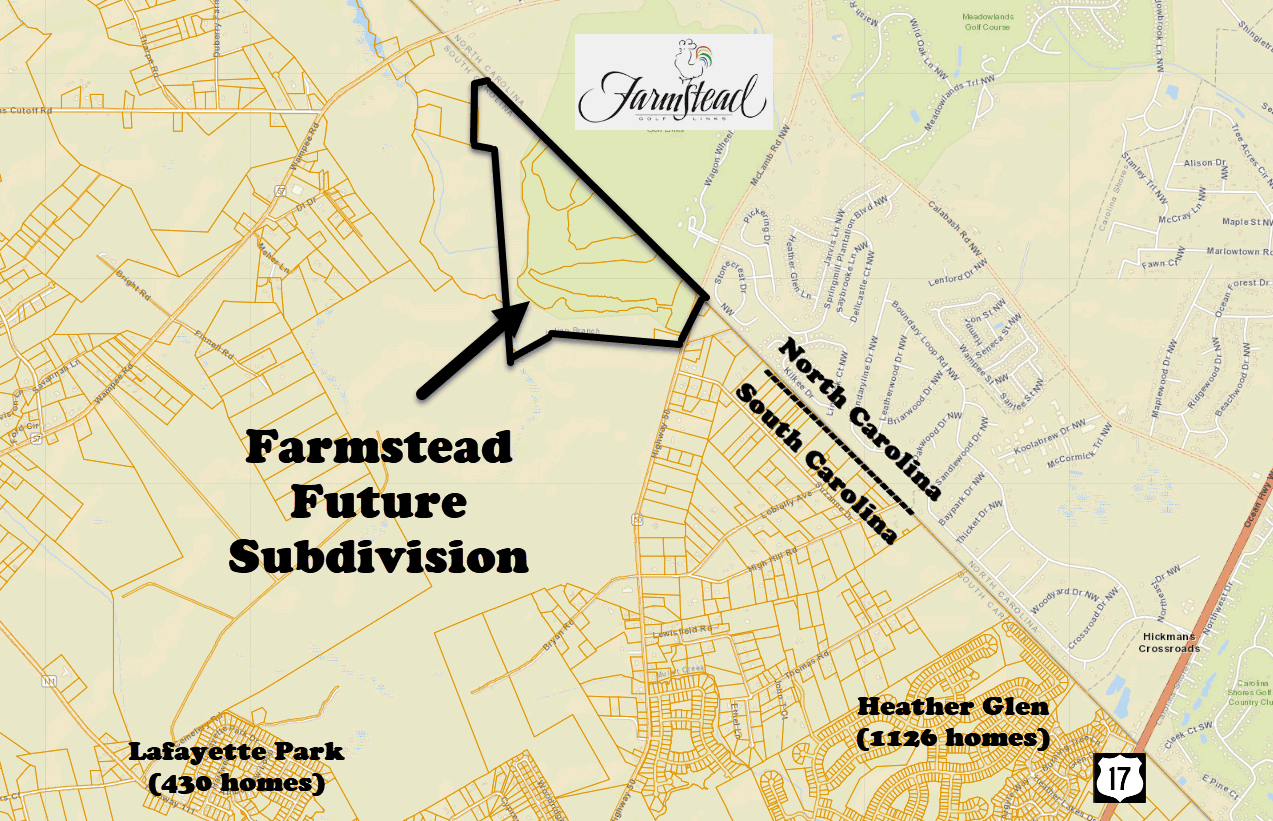 The Farmstead new home community in Little River