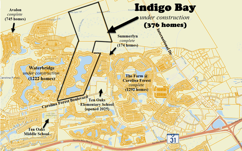 Indigo Bay in Carolina Forest