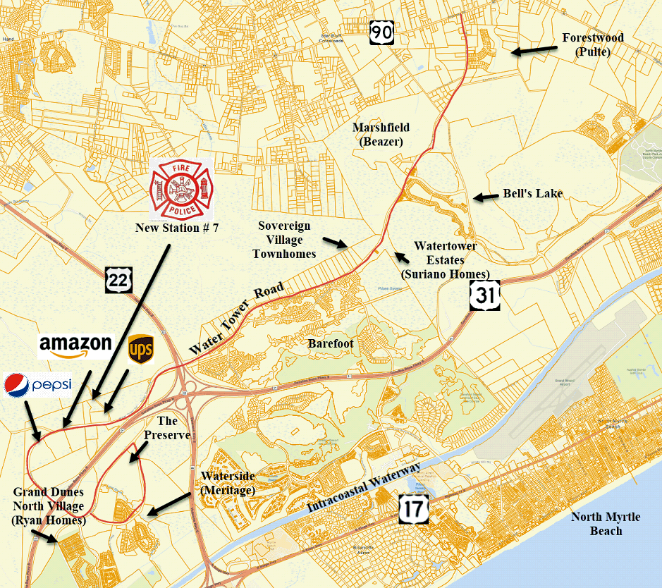 Water Tower Road Development Updates