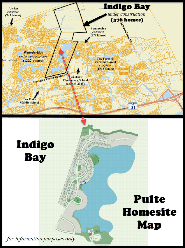 Indigo Bay by Pulte in Carolina Forest