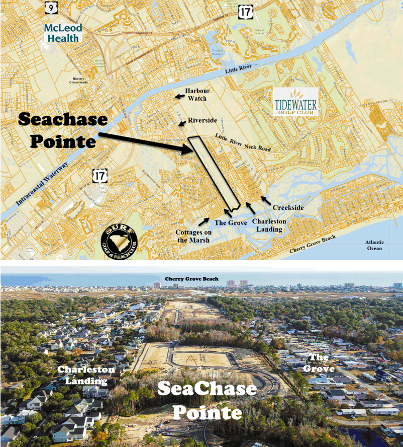 New home community of Seachase :Pointe in North Myrtle Beach by Lennar